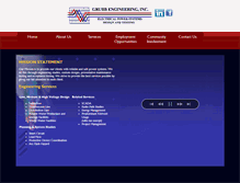 Tablet Screenshot of grubbengineering.com
